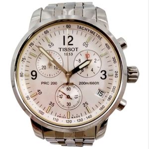TISSOT 1853 T461 STAINLESS STEEL MEN'S CHRONOGRAPH WATCH